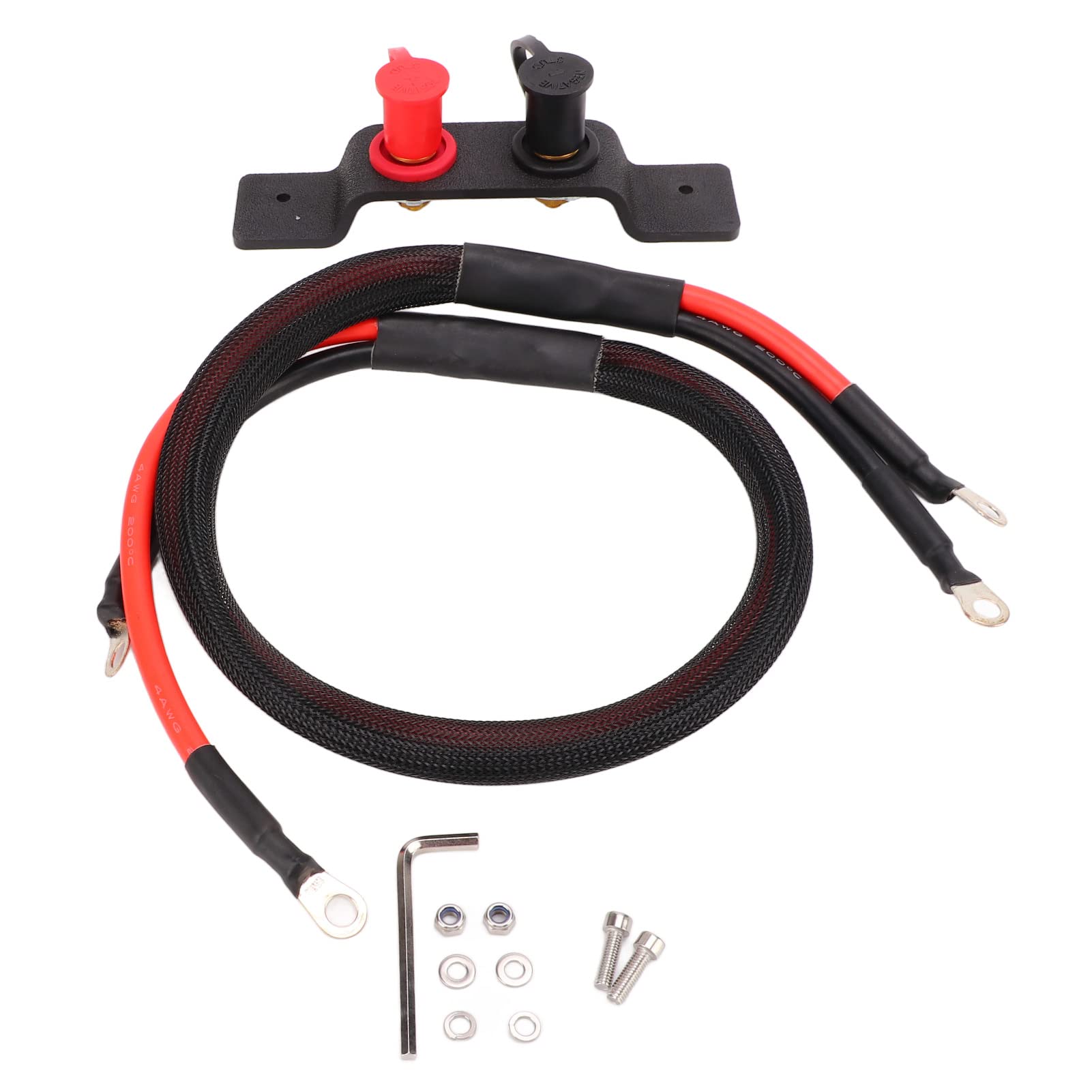 Gearwell, Batterieanschlusskit, Batterieverlagerungskabel, kompatibel mit CAN AM ATV, 1,2 m Batterieverlängerungskit kompatibel Gearwell, Batterieanschlusskit, Batterieverlagerungskabel, kompatibel mit CAN AM ATV, 1,2 m Batterieverlängerungskit kompatibel von Gearwell