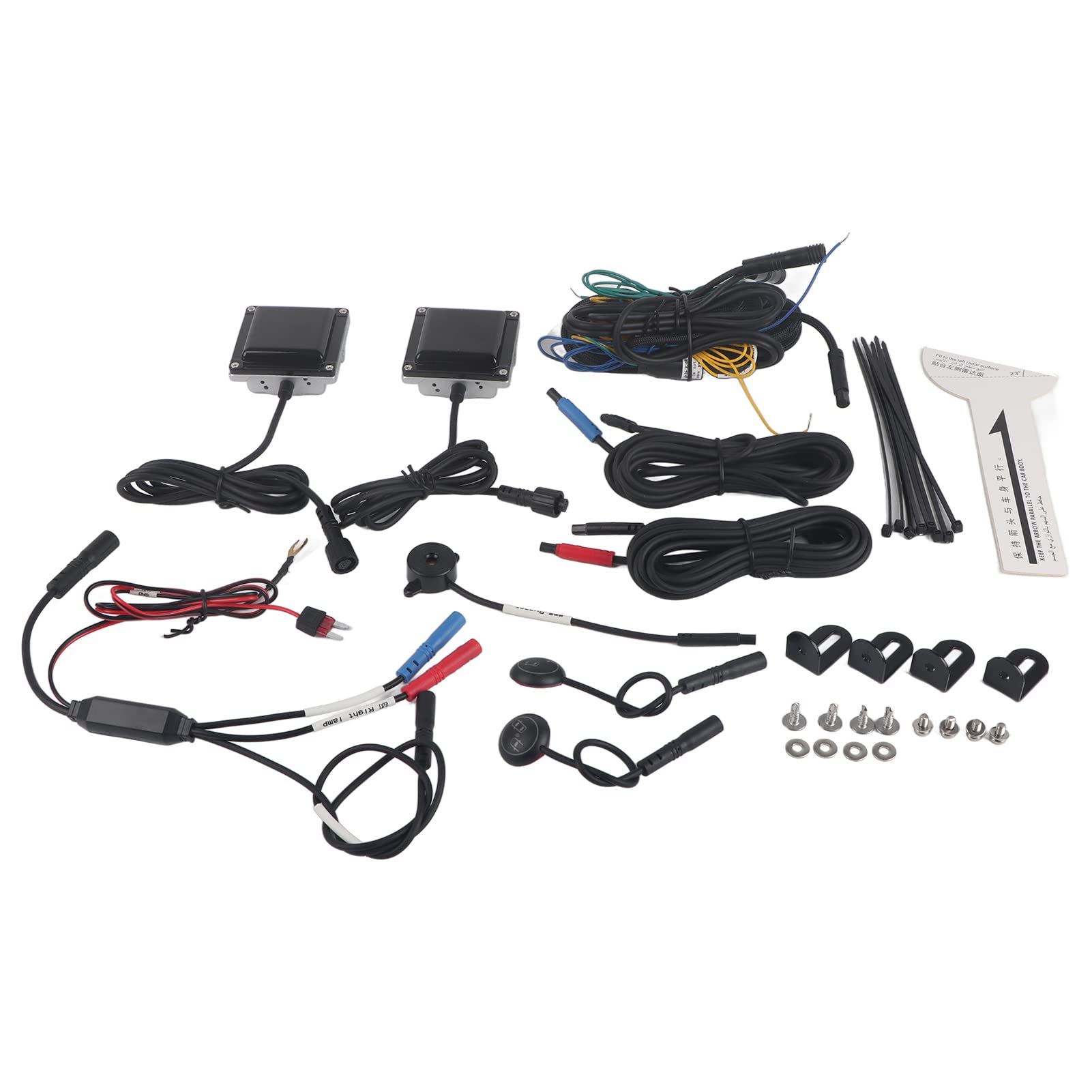 Gearwell Blind Spot Sensor, 12 V BSD Detektionssystem Kit Universal Blind Spot Überwachung Ersatzsensor Gearwell Blind Spot Sensor, 12 V BSD Detektionssystem Kit Universal Blind Spot Überwachung Ersatzsensor von Gearwell