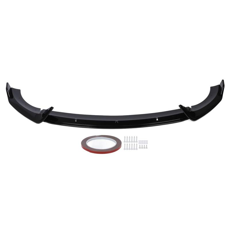 Gearwell Front Lippe, Stoßfänger -Spoiler, kompatibel mit Cle Class Coupé C236 2024, Splitter -Kit, Aerodynamische Diffusor von Autos (Helles Schwarz) von Gearwell