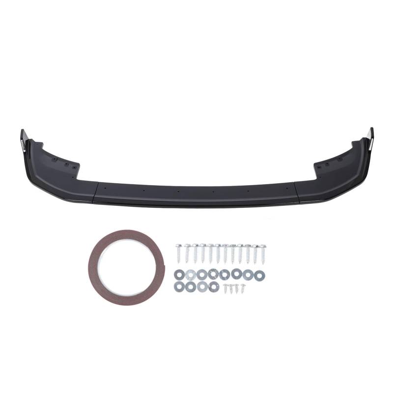 Gearwell Front Stoßstange Lippen, Spoiler -Splitter -Kit kompatibel mit X2 U10 M Sport 2023, ABS Front Lippenverlängerung Trim (Helles Schwarz) von Gearwell