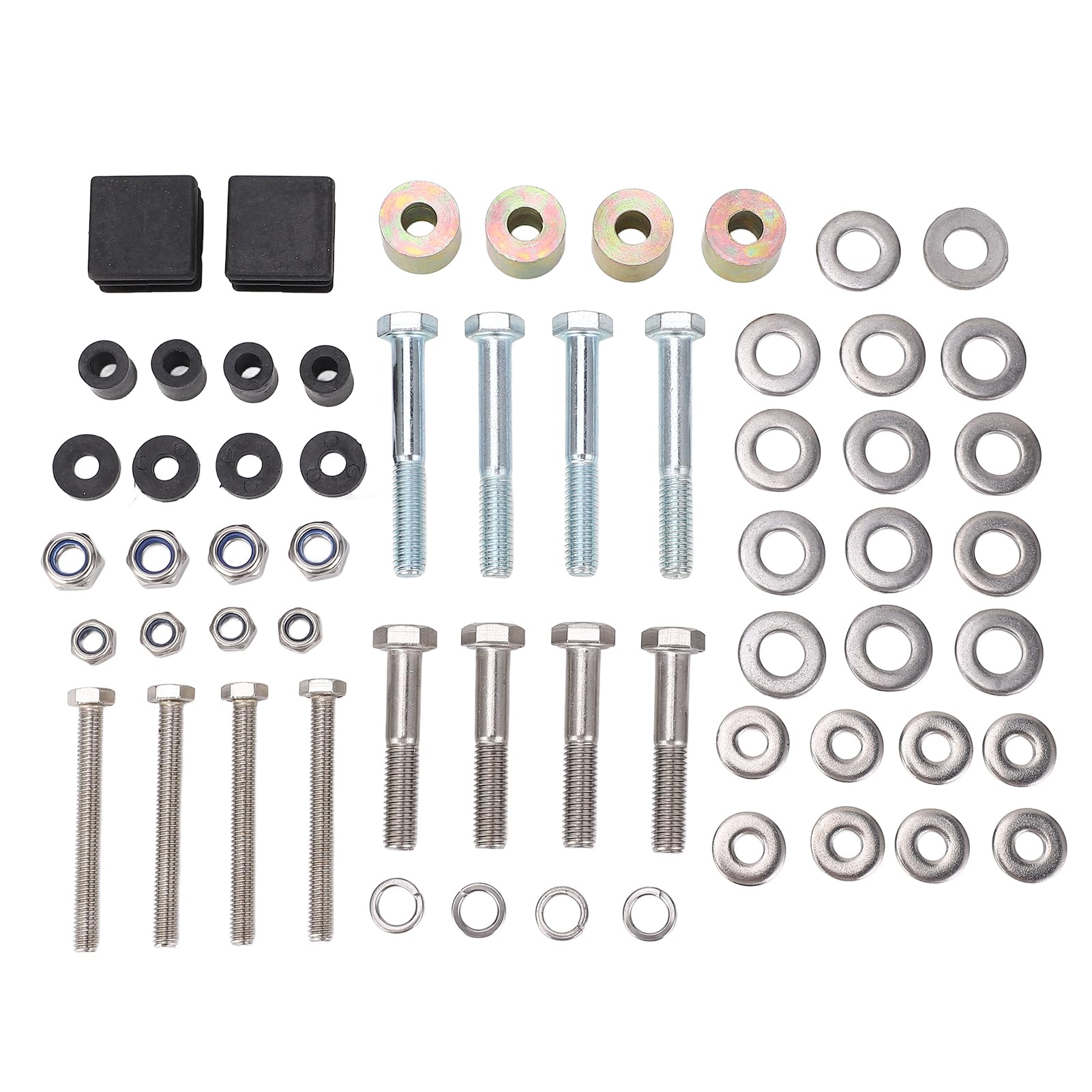 Gearwell Hardware-Kit, Shade-Oberstreben-Set, kompatibel mit E Z-GO 54 Zoll Suntop wagen, Metallbuchsen-Kit, 75465G01 Dachrahmen-Reparaturset Gearwell Hardware-Kit, Shade-Oberstreben-Set, kompatibel mit E Z-GO 54 Zoll Suntop wagen, Metallbuchsen-Kit, 75465G01 Dachrahmen-Reparaturset von Gearwell
