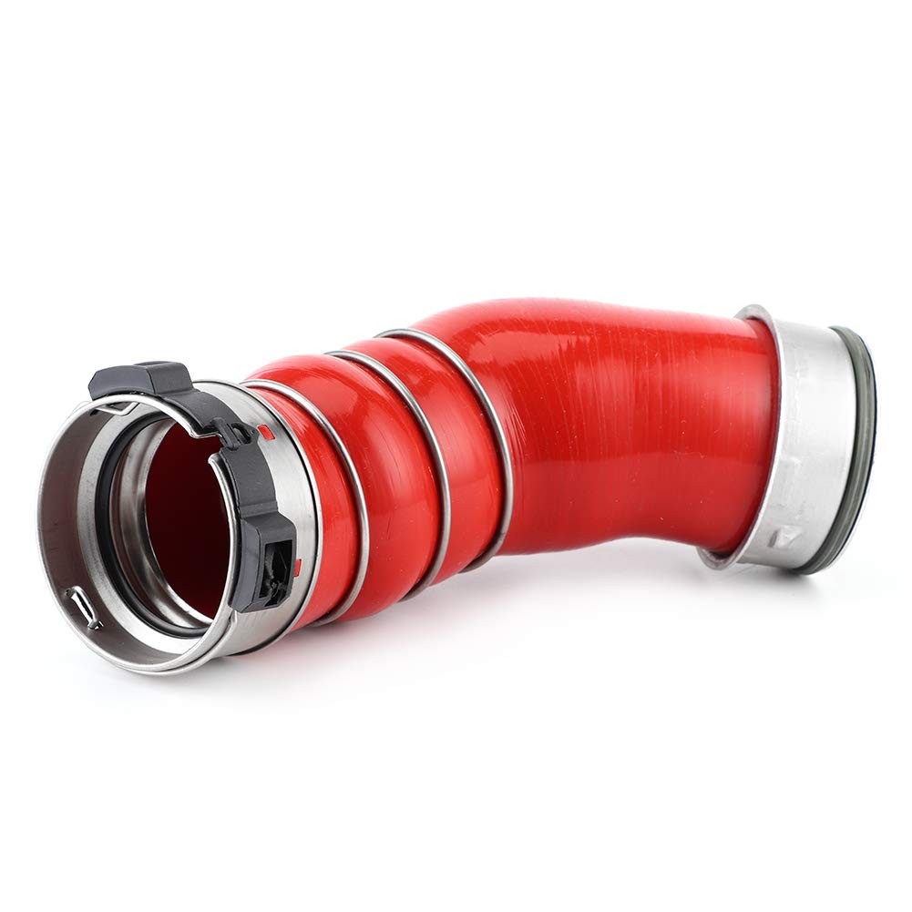 Gearwell Intercooler -Schlauchrohr, Turbo -Ladekanal kompatibel mit x5 E70 x6 E71 M57N2 Motor, Ersatzturboschlauch 11617799873 von Gearwell