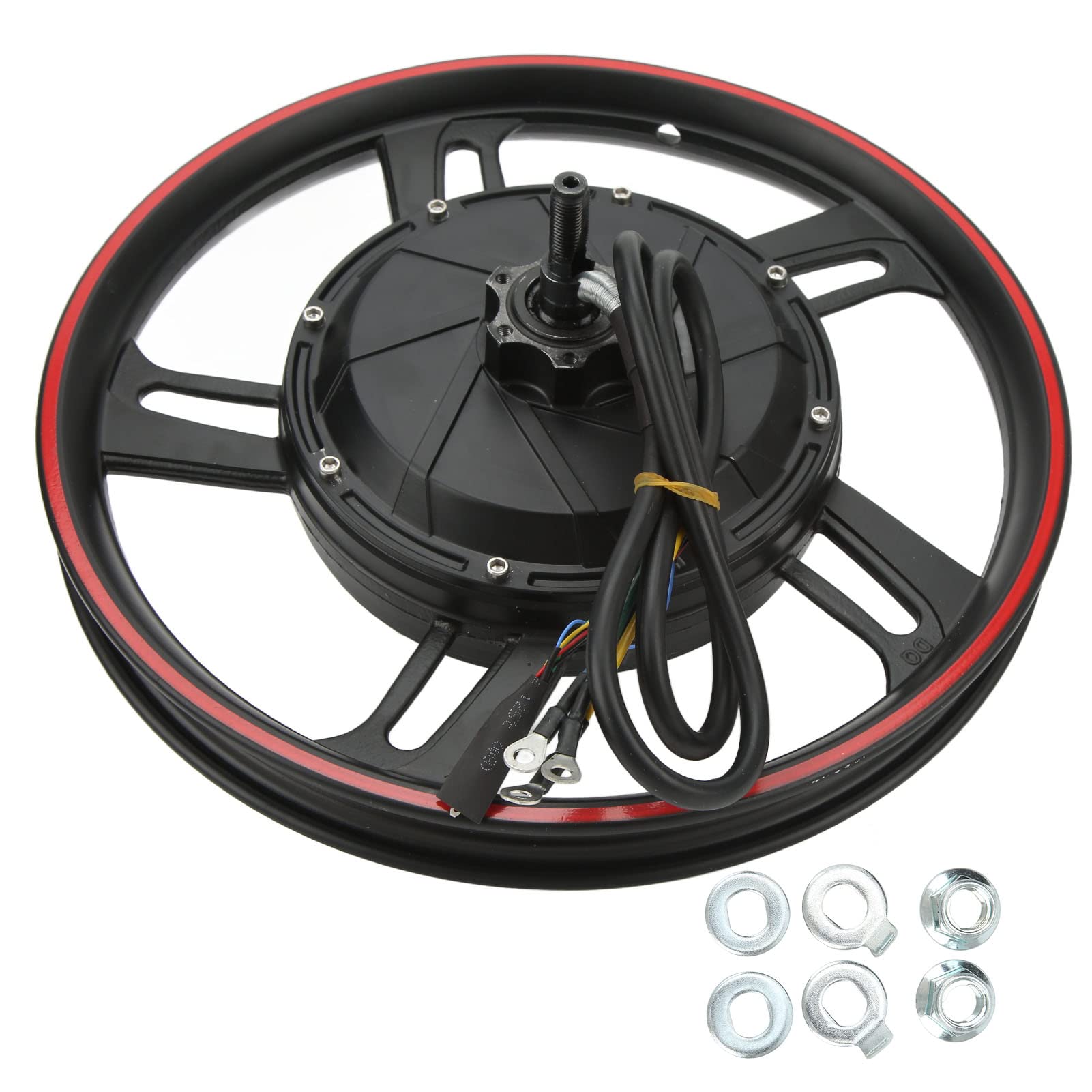 Gearwell -Nabenmotorrad, Elektromotorbaugruppe, 16 -Zoll -Elektrorad -Hub -Motor 48–72 V 500W -3500W kompatibel mit Fettreifen Fahrrädern Roller Go Karts Gearwell -Nabenmotorrad, Elektromotorbaugruppe, 16 -Zoll -Elektrorad -Hub -Motor 48–72 V 500W -3500W kompatibel mit Fettreifen Fahrrädern Roller Go Karts von Gearwell