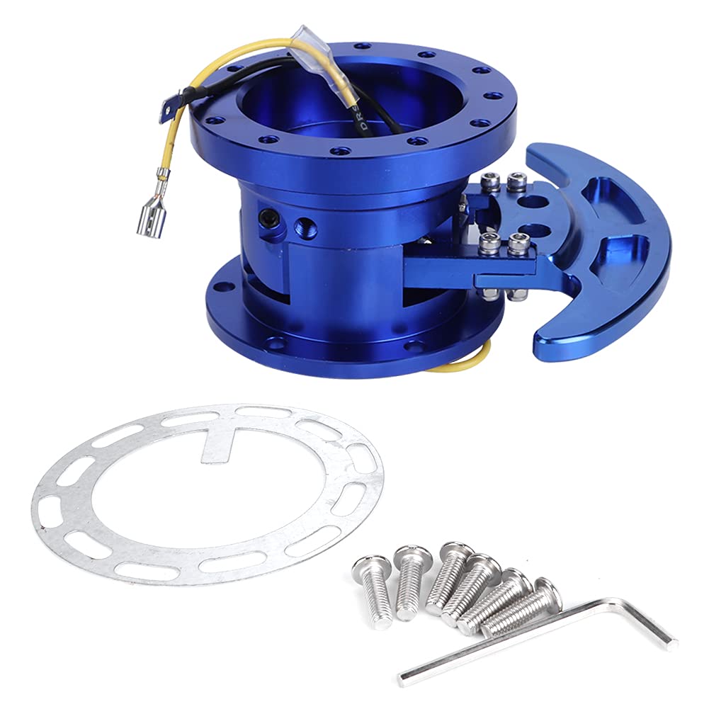 Gearwell Quick Release Hub Kit, Kipplaufrad adapter, Abnehmbares Lenkrad-Trenn system (Blue) von Gearwell