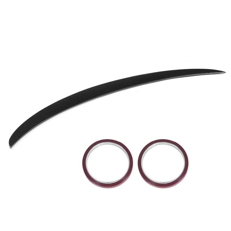 Gearwell Trunk Deckel Spoiler, AMG Style High Kick kompatibel mit - E -Class W213 2017-2020, Kohlefaser -Look Heckflügelersatz von Gearwell