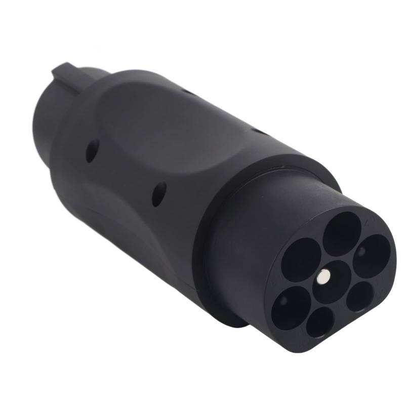 Ladegerät Stecker, Typ 2 bis Typ 1 EV Adapter UL94-V-0, Elektrofahrzeug-Ladestecker 16A 32A 230V Ersatz von Gearwell