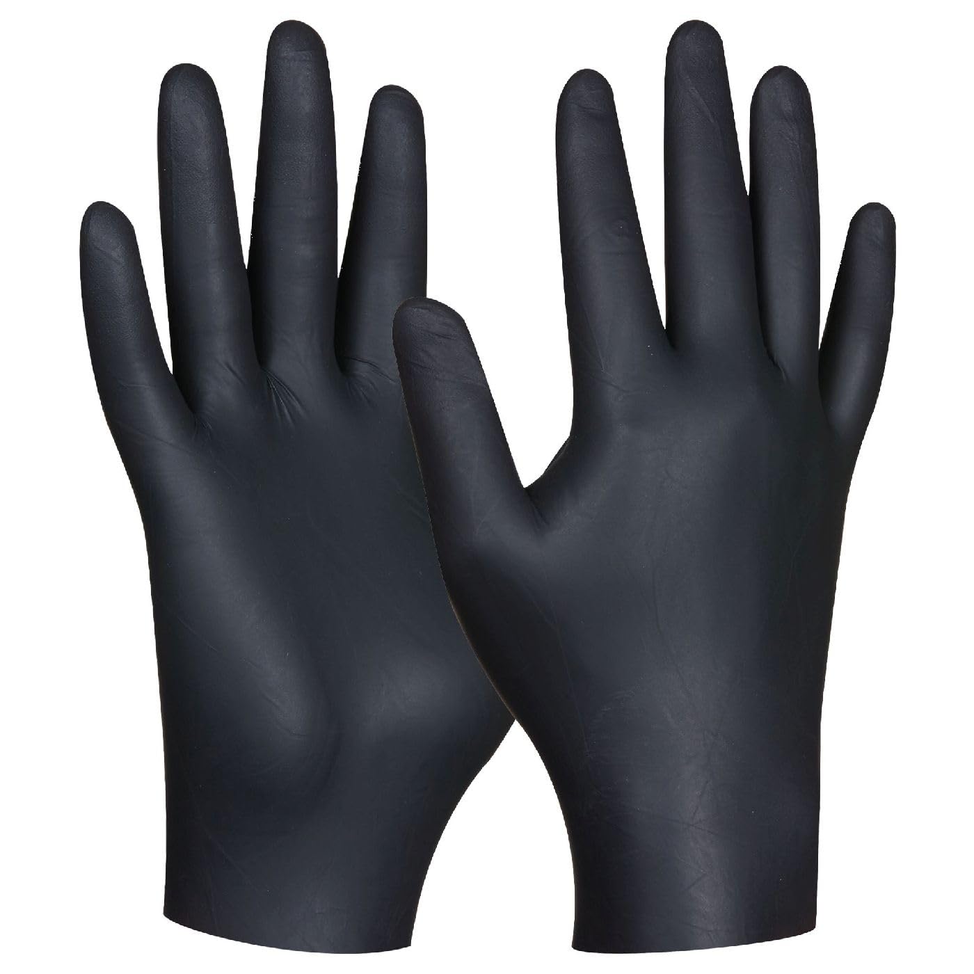 Gebol Black Nitril Ultra Strong puderfrei | 80 Stück | Größe S (Gr 7) | Premium Einweghandschuhe mit perfekter Passform | wasserfeste, praktische und langlebige Nitrilhandschuhe | für Damen | schwarz von Gebol
