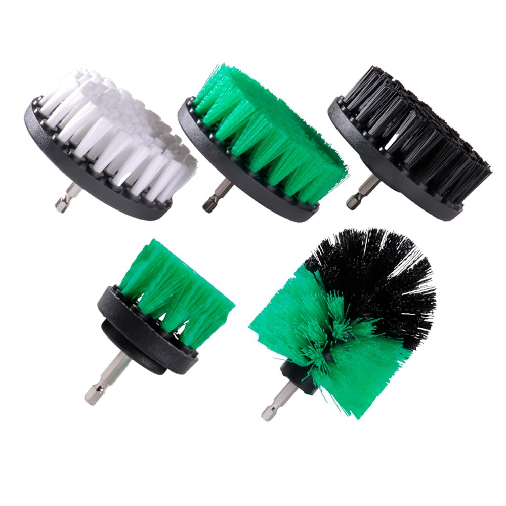 Gecko Bohrer-Bürsten-Set 5 Stück, Schwarz Gecko Bohrer-Bürsten-Set 5 Stück, Schwarz von Gecko