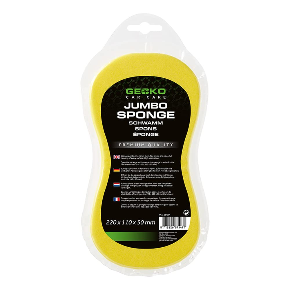 Gecko Jumbo Schwamm vakuumverpackt Gecko Jumbo Schwamm vakuumverpackt von Gecko