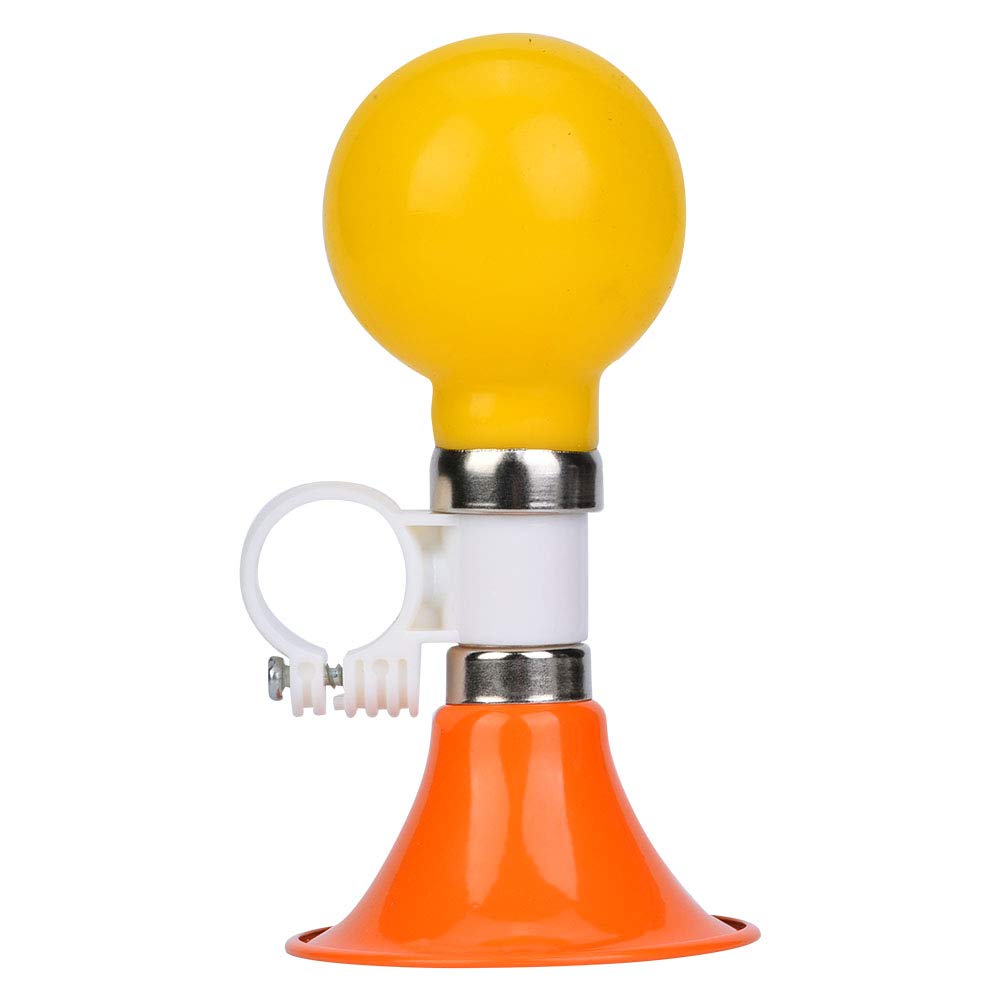 Kids Bicycle Horn, Bike Horn Warning Bell Easy Installation für Durchmesser Unter 22,2 Mm für Jungen Roller Fahrräder Mädchen (Orange) von Gedourain