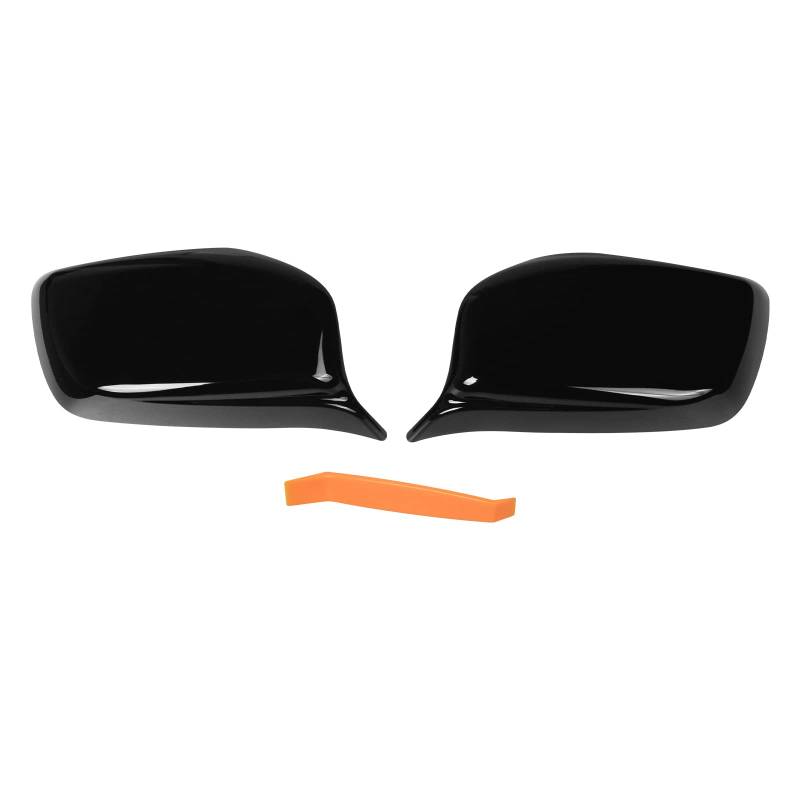 Gegong 2pcs Side Türspiegel Abdeckung nach rechts 51167187431 Ersatz für E60 E61 F10 F11 F01 F02 von Gegong