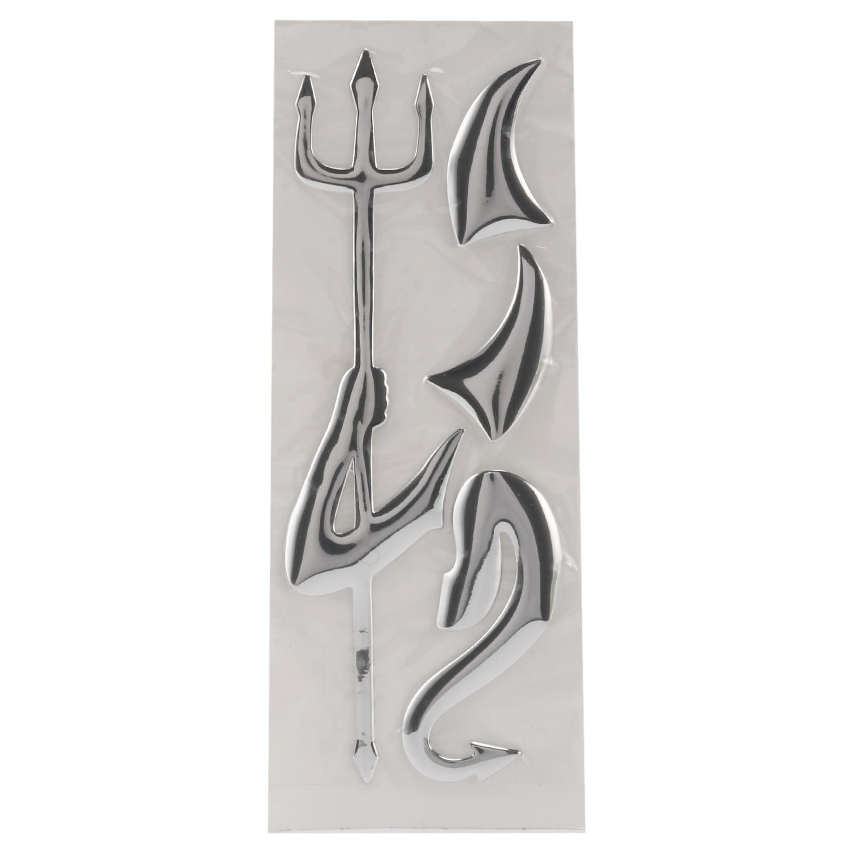 Geieold 3D Chrom Silber Auto Aufkleber Devil Emblem Geieold 3D Chrom Silber Auto Aufkleber Devil Emblem von Geieold