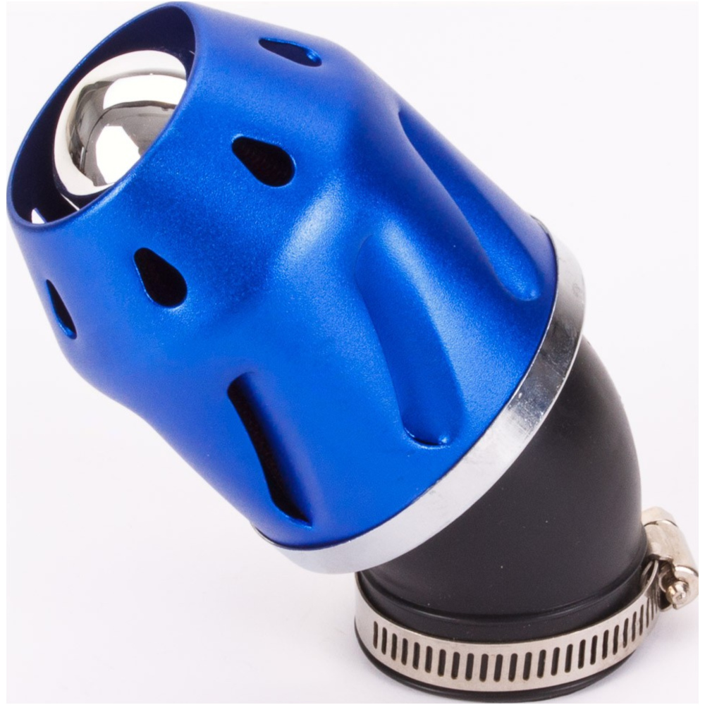 Luftfilter grenade blau gewinkelt 42mm anschluss von Geiwiz
