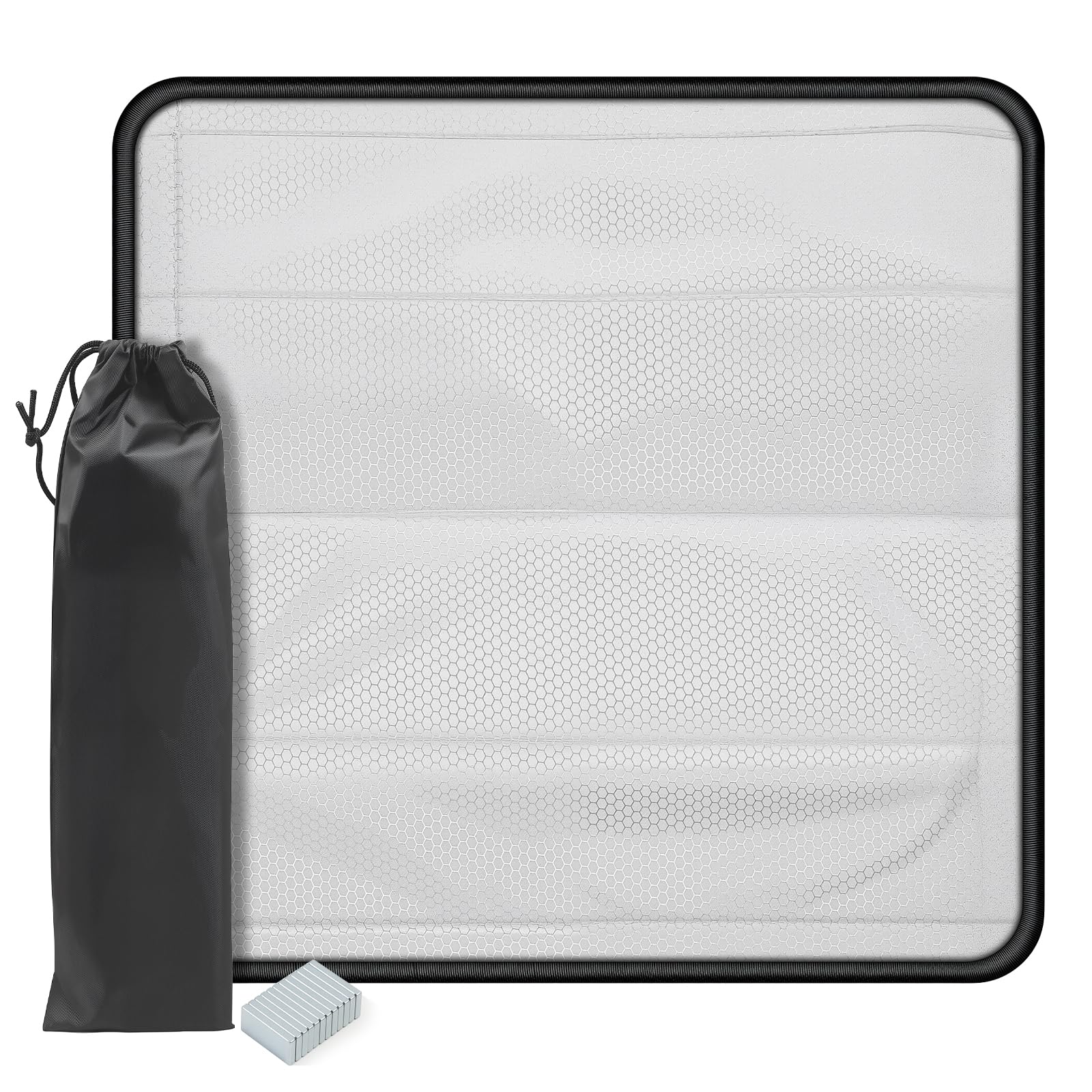 Gemsaya Magnetische Isolierte Dachlüftungsabdeckung, Magnetisolierte Dachlüftungs Abdeckung Verdunkelung Sonnenabdeckung für MaxxAir-Lüfter, Fantastic Fan, RV-Lüfter-Lüftungsabdeckung, 42 x 42 cm Gemsaya Magnetische Isolierte Dachlüftungsabdeckung, Magnetisolierte Dachlüftungs Abdeckung Verdunkelung Sonnenabdeckung für MaxxAir-Lüfter, Fantastic Fan, RV-Lüfter-Lüftungsabdeckung, 42 x 42 cm von Gemsaya