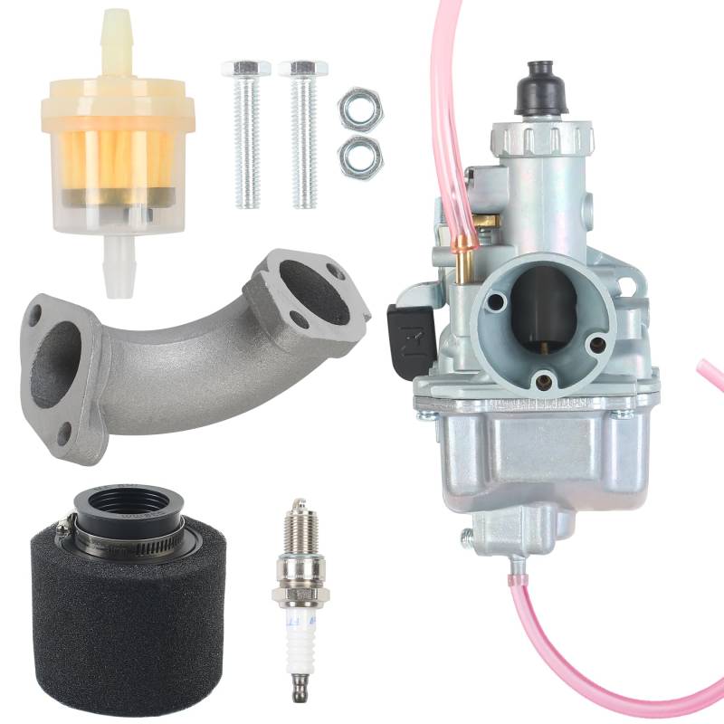 Gemsaya VM22 26mm Vergaser Ersatz Kit, für Mikuni Ansaugstutzen Pit Dirt Bike 110 cc 125 cc 140 cc Motorradmotoren, für Lifan für Apollo für Thumpstar für SSR von Gemsaya