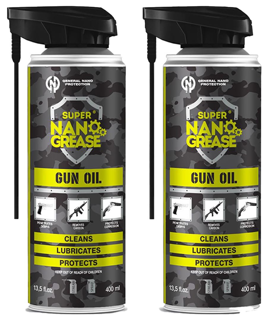 2x 400ml dose set Waffenöl Spray general nano protection messer öl jagd zubehör gewehr universalöl waffen reiniger schreckschusswaffen reinigung schrekschußpistole gun oil waffenreinigung rostschutzöl 2x 400ml dose set Waffenöl Spray general nano protection messer öl jagd zubehör gewehr universalöl waffen reiniger schreckschusswaffen reinigung schrekschußpistole gun oil waffenreinigung rostschutzöl von General Nano Protection