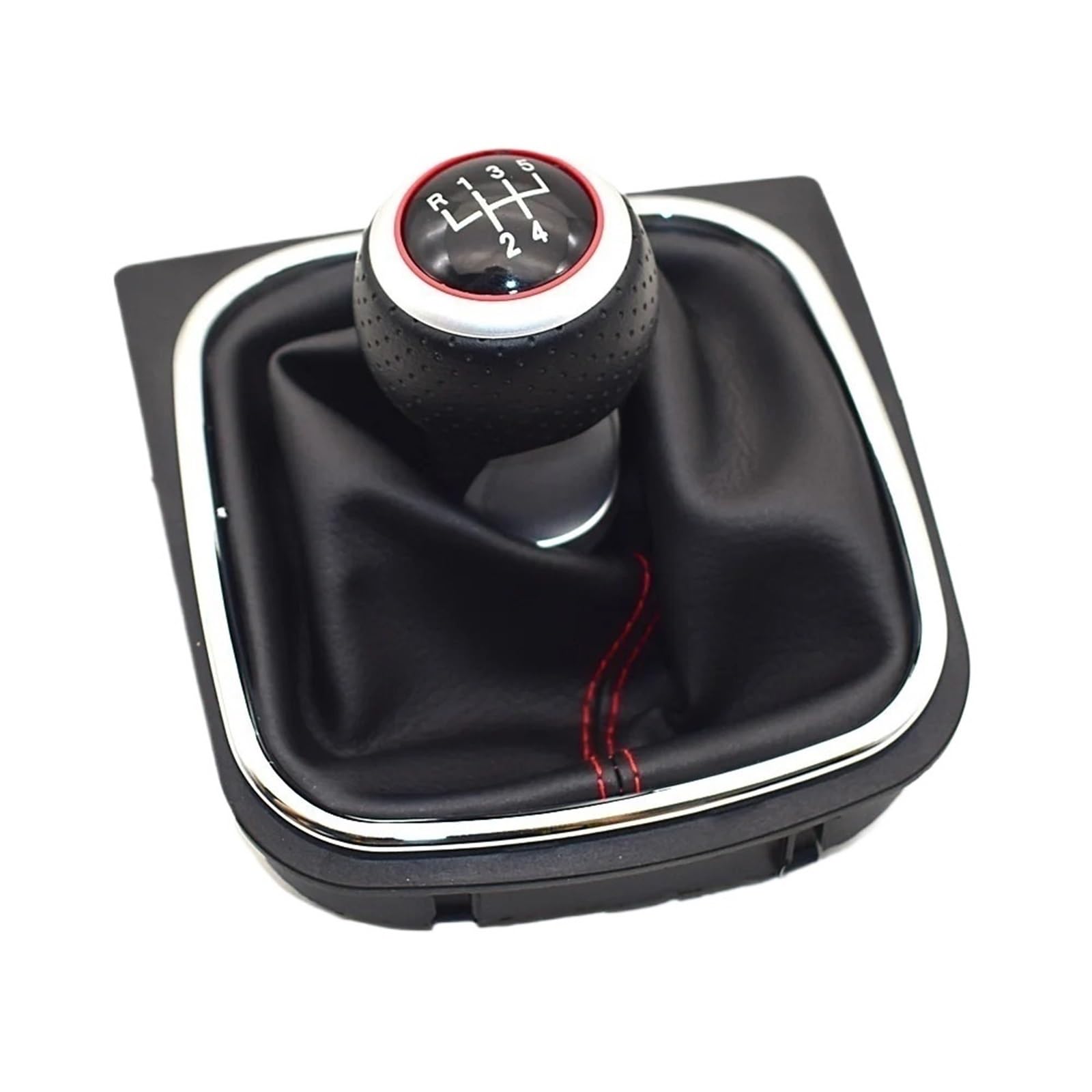 1 Stück 5-Gang-Schaltknauf-Hebelabdeckung Passend for Golf MK5 MK6 Golf 5 6 Rabbit MK6 2010 2011-2014 Stil 1 Stück 5-Gang-Schaltknauf-Hebelabdeckung Passend for Golf MK5 MK6 Golf 5 6 Rabbit MK6 2010 2011-2014 Stil von Generic