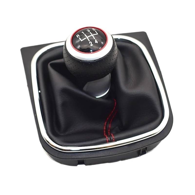 1 Stück 5-Gang-Schaltknauf-Hebelabdeckung Passend for Golf MK5 MK6 Golf 5 6 Rabbit MK6 2010 2011-2014 Stil von Generic