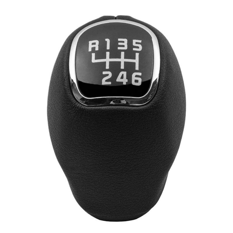 1 Stück Auto Leder Handhebel Schaltknauf Shifter 6 Geschwindigkeit Fit for Rio 5 2012 2013 2014 2015 von Generic