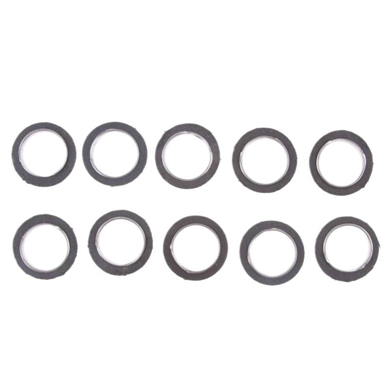 10 Pcs Motorrad Auspuff Rohr Dichtung Fit for 100 150 125c Roller von Generic