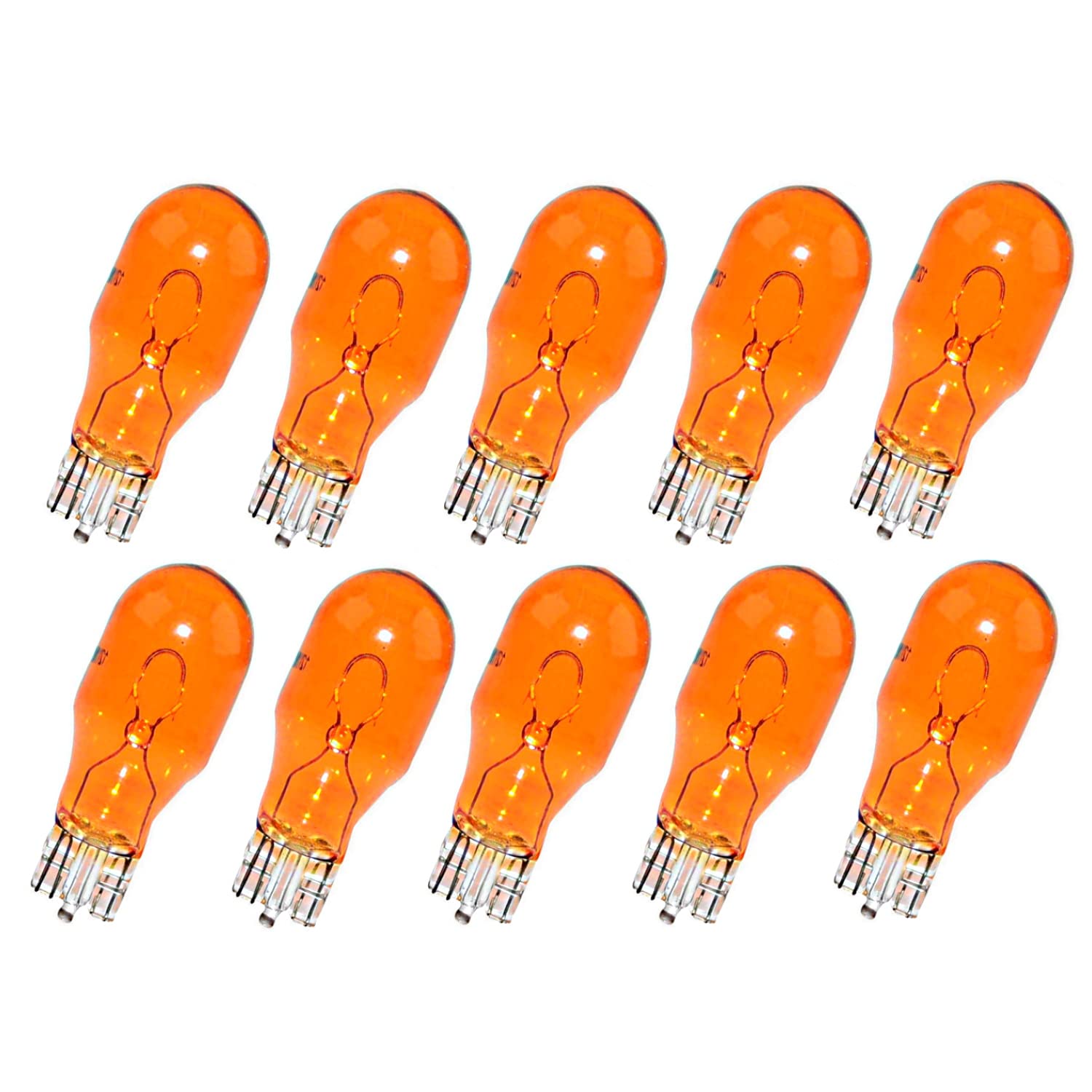10x Original Jurmann Trade WY16W 12V W2.1x9,5d Orange langlebig Blinker Halogen Ersatz PKW Lampe von Generic