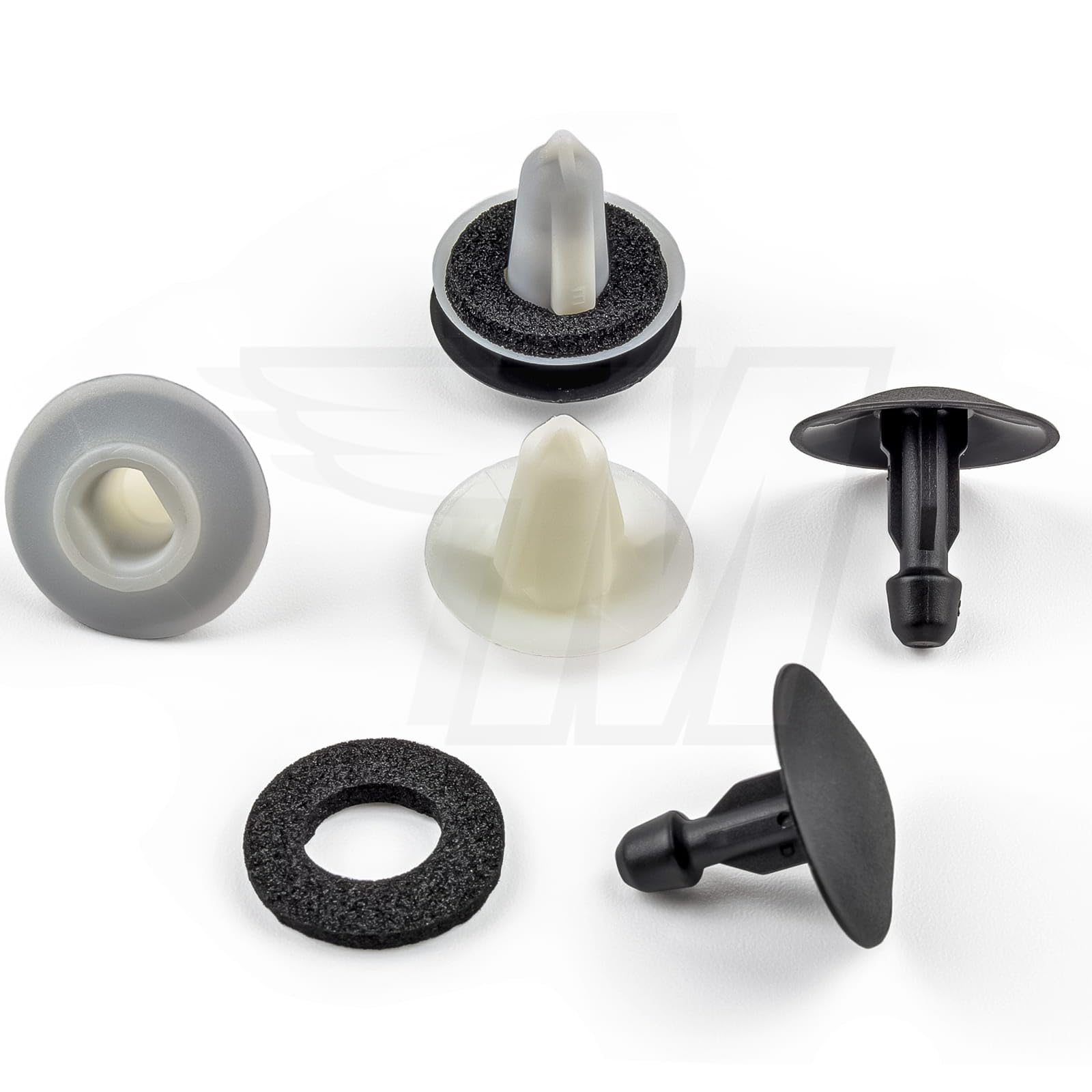 10x Verkleidung Befestigungs Clip mit Dichtung | 51717154239, 51717048316 10x Verkleidung Befestigungs Clip mit Dichtung | 51717154239, 51717048316 von Generic