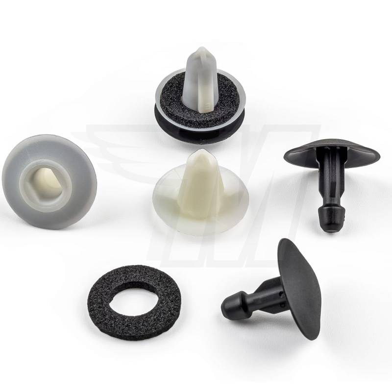10x Verkleidung Befestigungs Clip mit Dichtung | 51717154239, 51717048316 von Generic