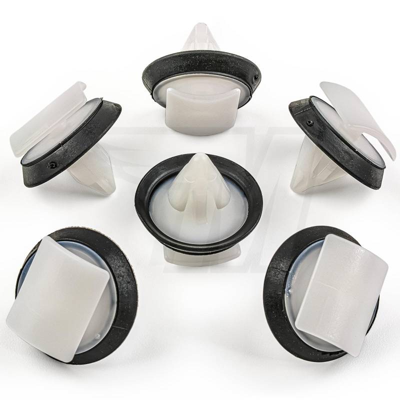 10x Verkleidung Befestigungs Clip mit Dichtung | WHT008801 von Generic