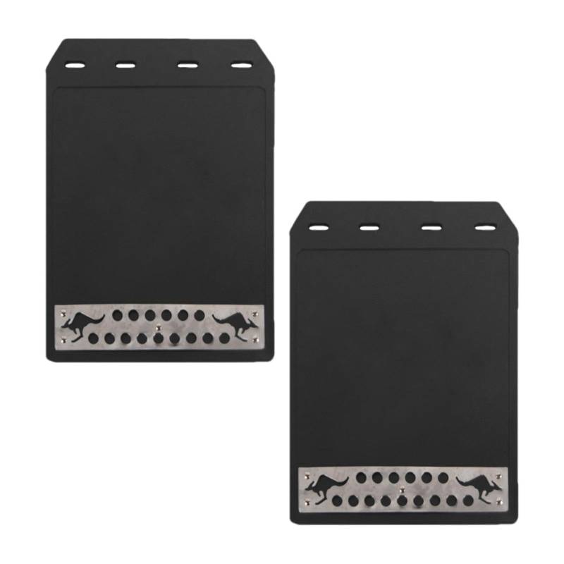2 Stück Auto Kotflügel | Hitzebeständige Auto Spritzschutz LKW Kotflügel | Wasserdicht Fahrzeugschutz Auto Zubehör Kit für Auto Pickup Trucks von Generic