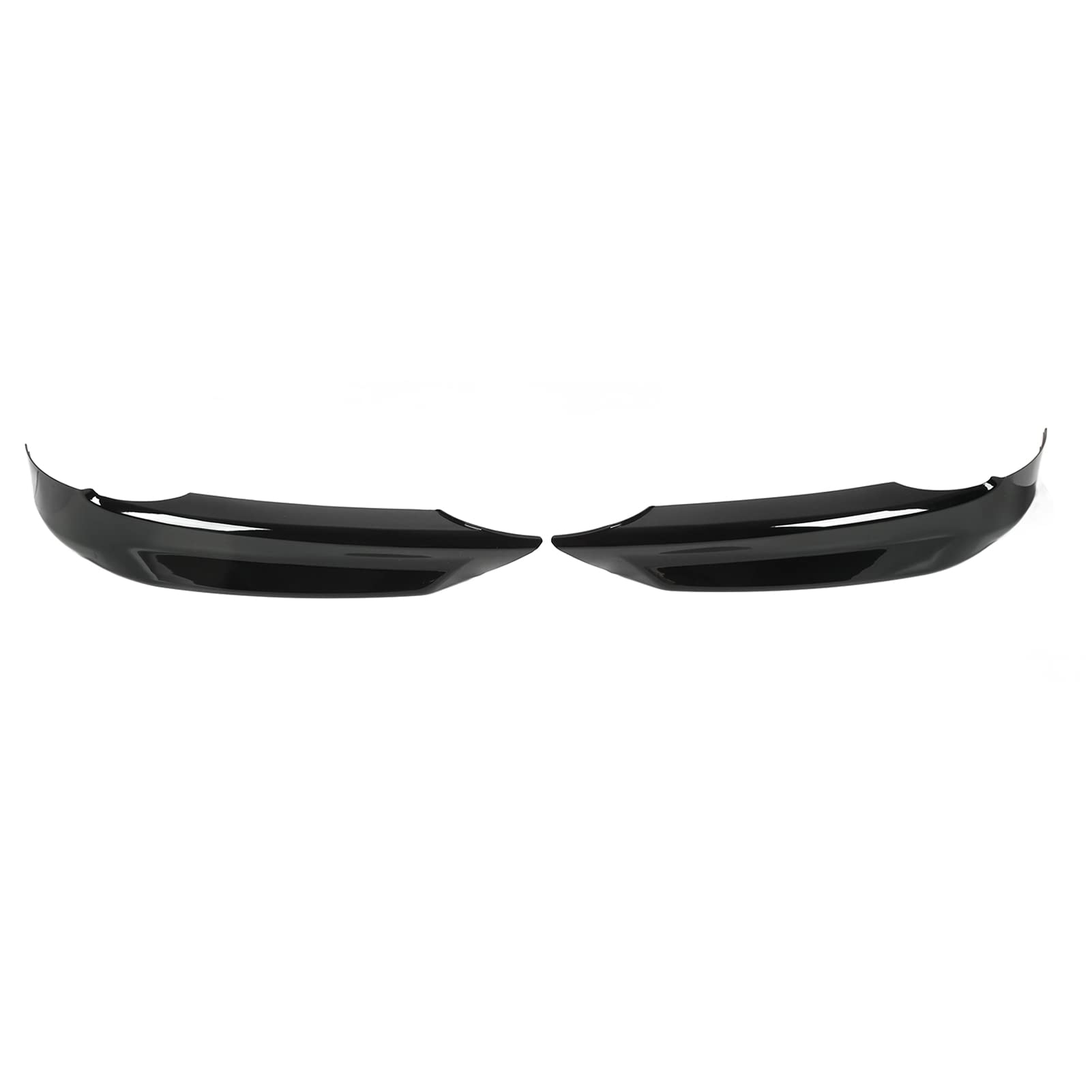 Generic 2 Stück Frontstoßstangen-Splitter-Spoiler für 3er E90 E91 Pre-LCI 2005–2008 aus Acrylnitril-Butadien-Styrol (ABS) in Schwarz mit Glänzend Schwarz Lackierung für die Front, Selbstklebend Generic 2 Stück Frontstoßstangen-Splitter-Spoiler für 3er E90 E91 Pre-LCI 2005–2008 aus Acrylnitril-Butadien-Styrol (ABS) in Schwarz mit Glänzend Schwarz Lackierung für die Front, Selbstklebend von Generic