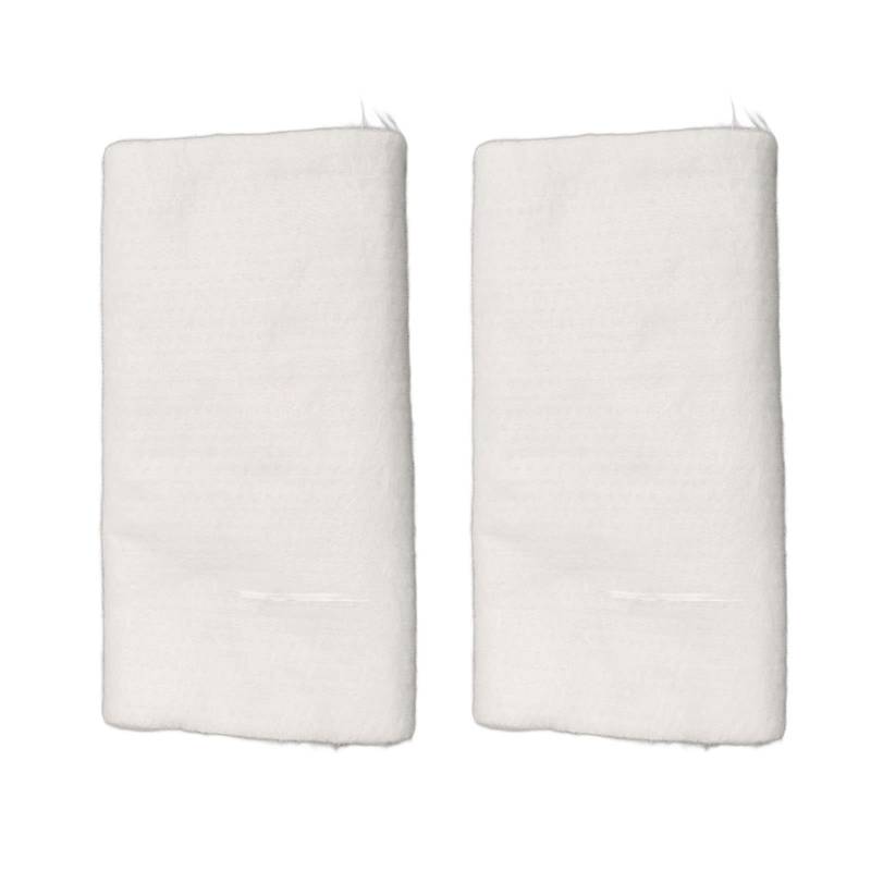2 Stück Motorrad-Auspuffrohr-Schalldämpfer aus Baumwolle, Fiberglas, Schallabsorbierendes Verpackungstuch für Auto, Motorräder, Wärmedämmung von Generic