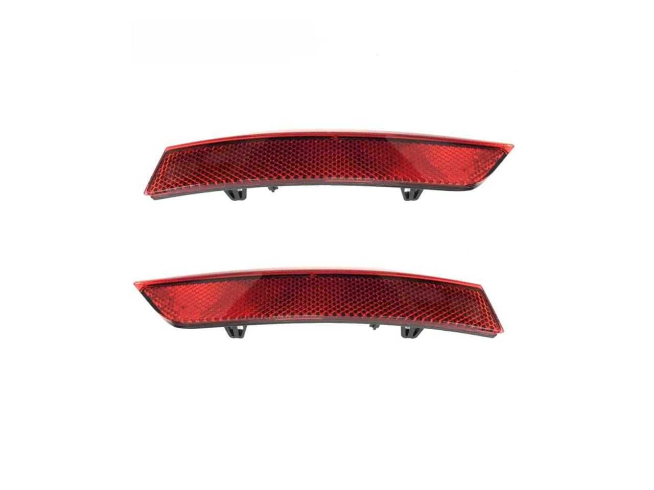 Generic 2 Stück Stoßstangen-Reflektor Rücklicht für VW Passat B8 (2014-2019) Innenteil links & rechts, Rot, 3G0945103A 3G0945104A von Generic