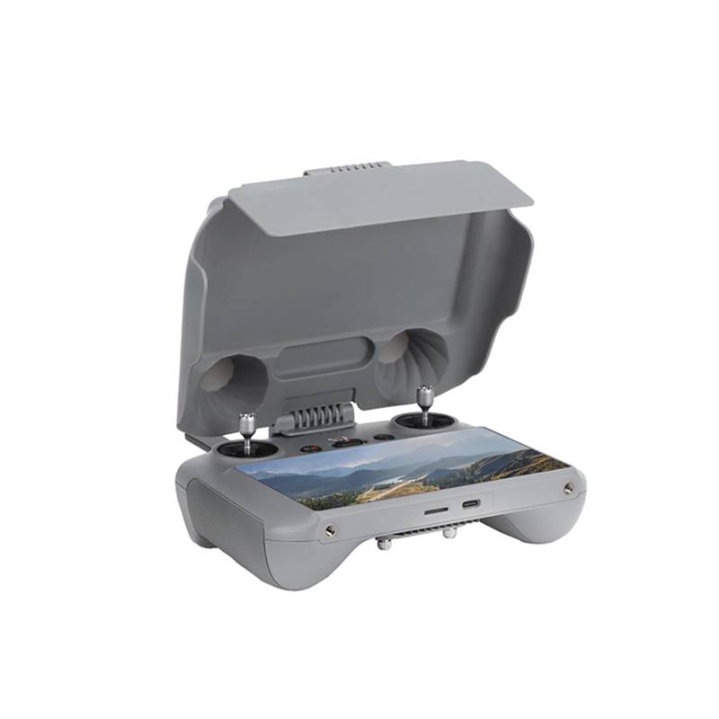 2 in 1 Mini 4 Pro/Air 3 RC 2 Controller Protector Cover Sun Hood Sunshade Compatible for DJI Mini 4 Pro/Air 3 RC 2 Remote Control Drone Accessories von Generic