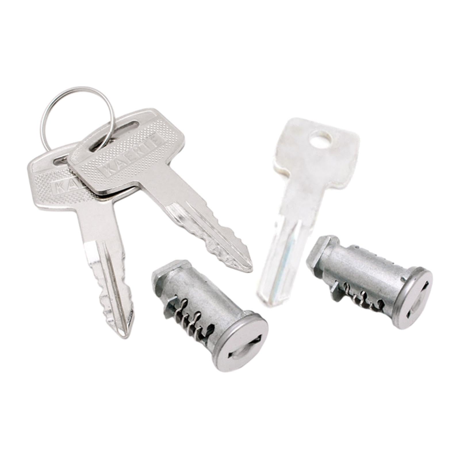 2-teiliges Schließzylinder-Set für Autoträger, Dachträger-Set, Querstangenschlösser für SUV 2-teiliges Schließzylinder-Set für Autoträger, Dachträger-Set, Querstangenschlösser für SUV von Generic