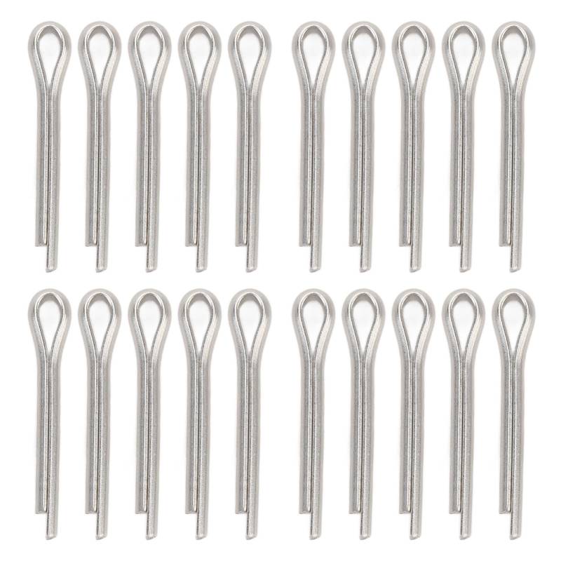 20-teiliger Außenbord-Propeller-Splint 91490-30020-00 für 20 PS, 6 PS, 8 PS, 9,9 PS, 15 PS Außenbordmotor von Generic