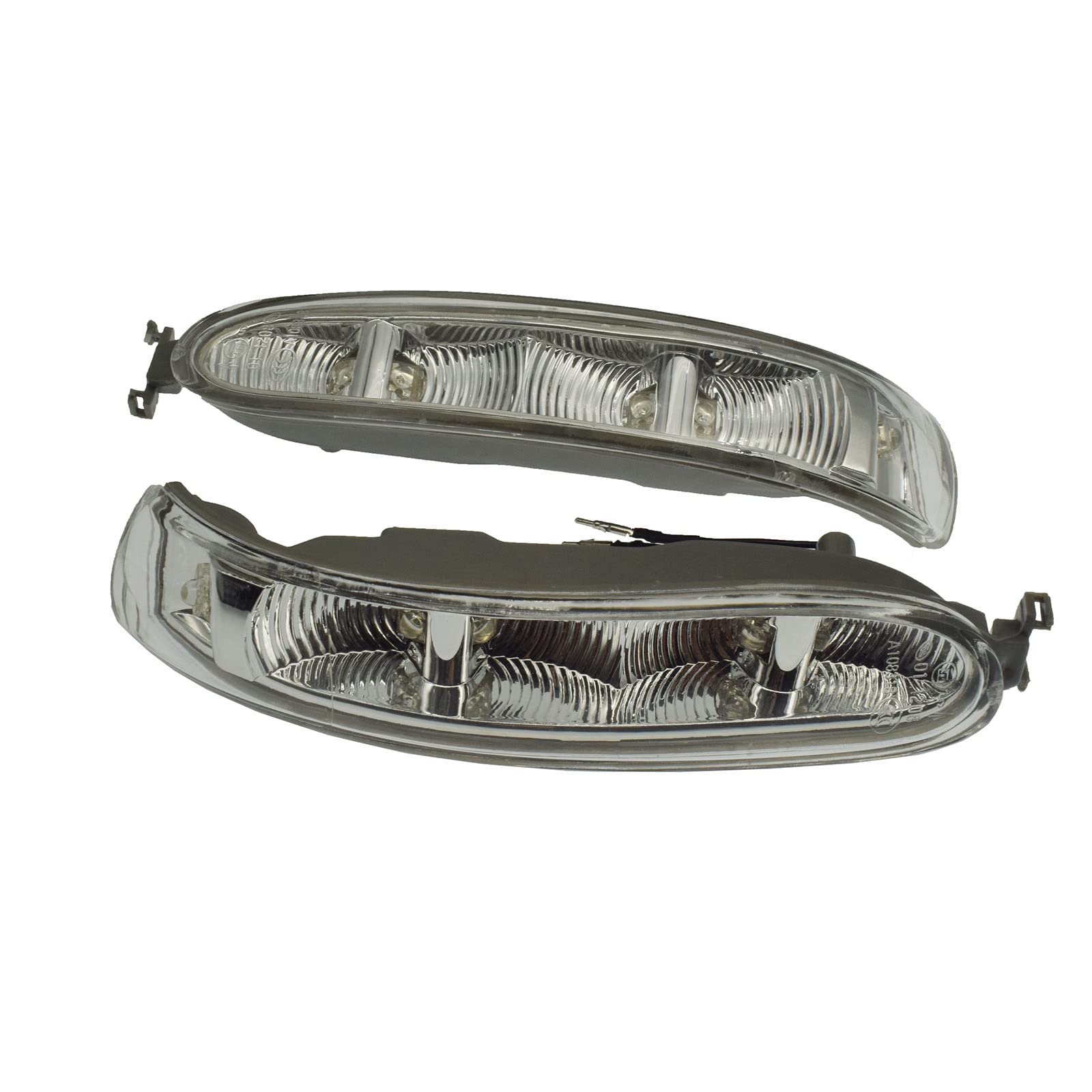 eGang Auto Parts Nebelscheinwerfer für Benz C209 W209 2002–2009 und Viano W639 2003–2010, LED, Kunststoff, Klar, Hochwertig mit langer Garantie, Front links und rechts, 2308200721 2308200821 eGang Auto Parts Nebelscheinwerfer für Benz C209 W209 2002–2009 und Viano W639 2003–2010, LED, Kunststoff, Klar, Hochwertig mit langer Garantie, Front links und rechts, 2308200721 2308200821 von Generic
