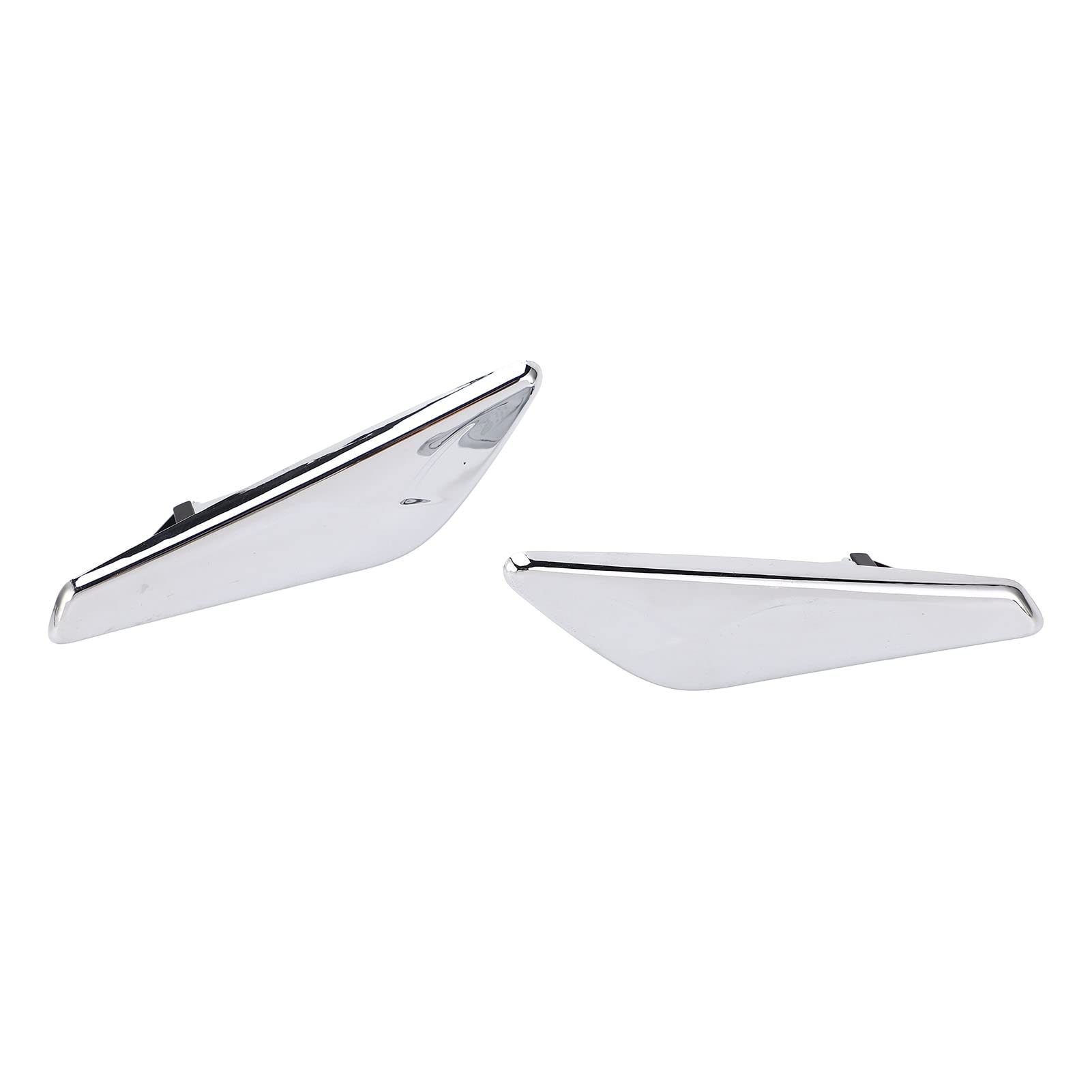 2PCS Vorderer Kotflügel-Chrom-Finisher-Ersatz für X3 X4 F25 F26 2013-2017 2PCS Vorderer Kotflügel-Chrom-Finisher-Ersatz für X3 X4 F25 F26 2013-2017 von Generic