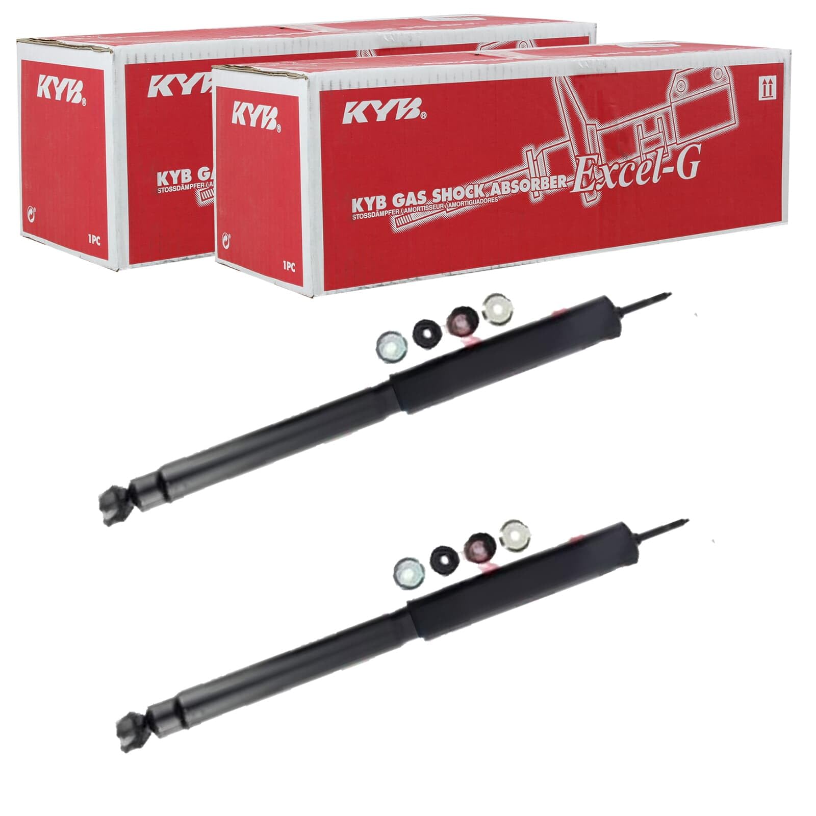 2X KYB EXCEL-G Gasdruck Stoßdämpfer hinten passend für CX-9 links + rechts 2X KYB EXCEL-G Gasdruck Stoßdämpfer hinten passend für CX-9 links + rechts von Generic