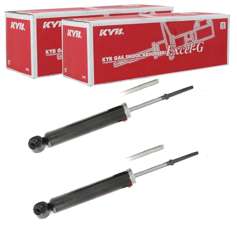 2X KYB EXCEL-G Gasdruck Stoßdämpfer hinten passend für MURANO von Generic