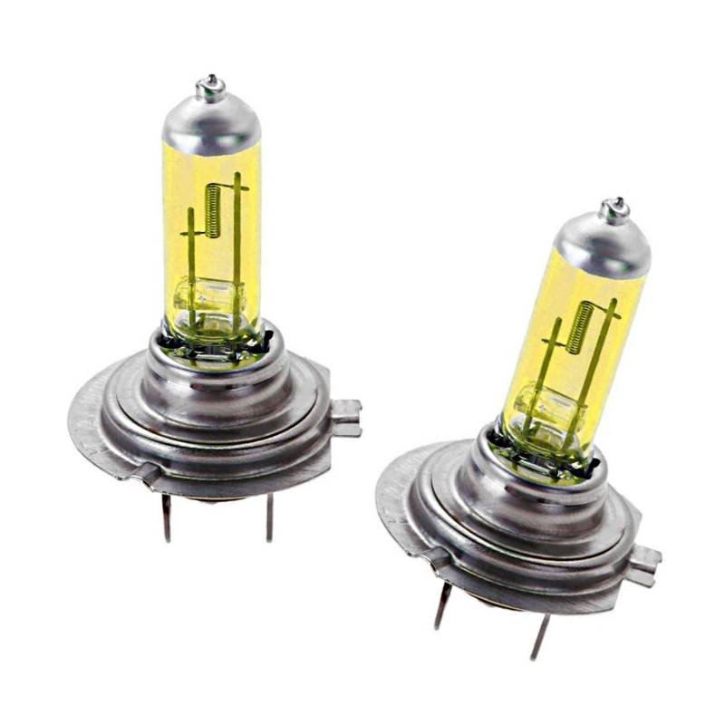 2x Golden Vision H7 100W 12V PX26d Original Jurmann Trade Gelb 3000K Halogen Ersatz PKW Lampe von Generic