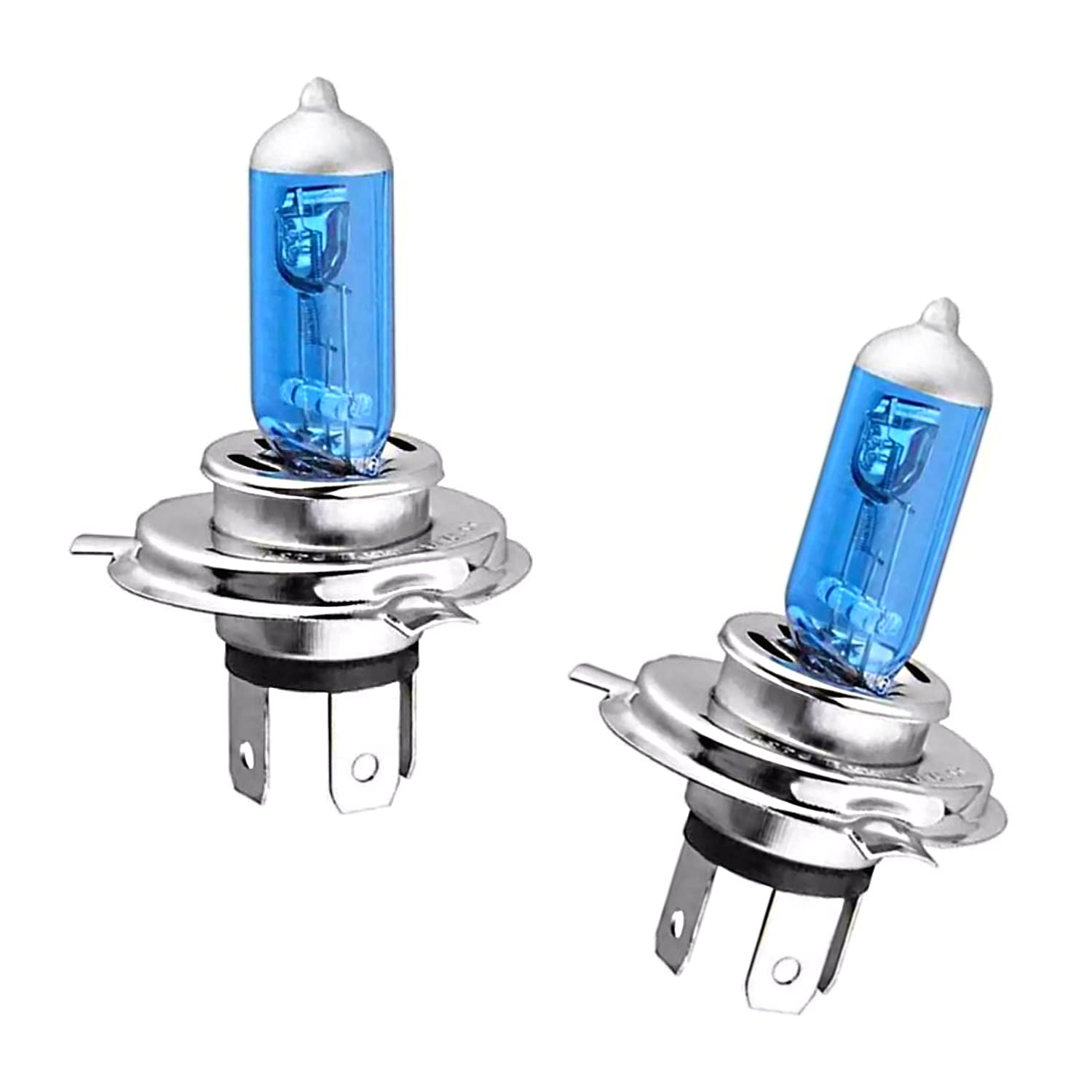 2x Jurmann H4 100/90W 24V Super Weiß White Halogen Birne für Scheinwerfer, Fernlicht, Abblendlicht, Nebelscheinwerfer - LKW von Generic