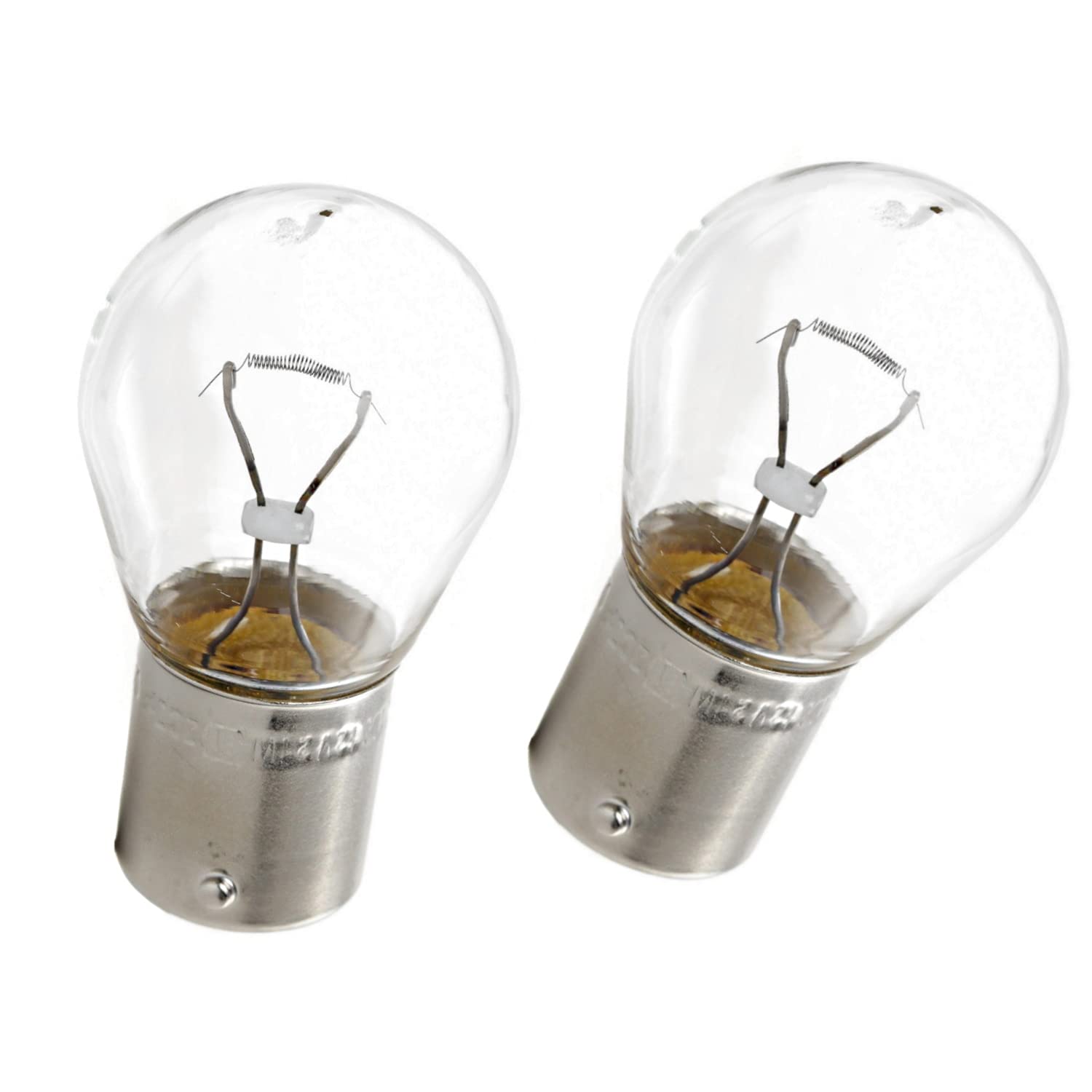 2x Long Life P21W 12V BA15s Original Jurmann Trade langlebig Halogen Ersatz PKW Lampe von Generic