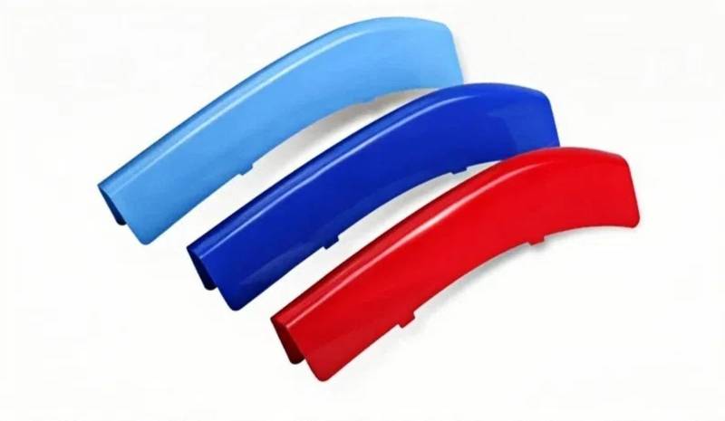 3 x Kühlergrill-Streifen für BMW X1 X2 X3 X4 X5 X6 X7 E84 F48 F49 F39 E83 F25 G01 F26 G02 E70 F15 E53 G05 E71 E72 F16. G06 G06 06 07 von Generic
