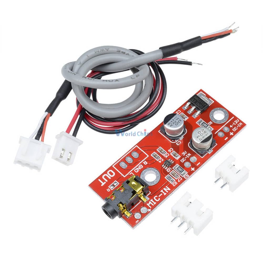3V/5V/12V Eingang MAX9812 Elektret-Mikrofonplatine Sound Sprachmodul MAX9812 Mikrofon 50x20mm 3V/5V/12V Eingang MAX9812 Elektret-Mikrofonplatine Sound Sprachmodul MAX9812 Mikrofon 50x20mm von Generic