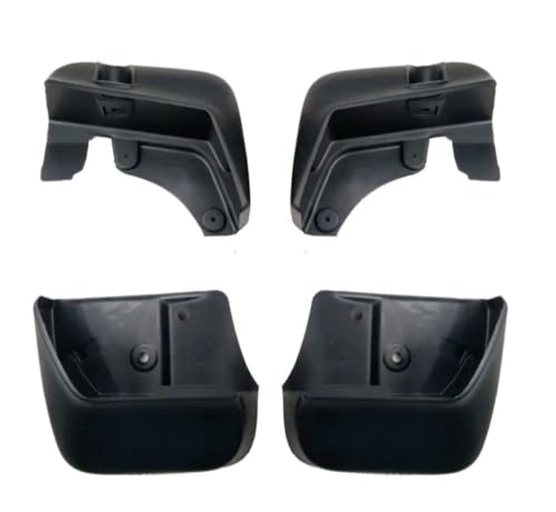 4 Stücke Set Auto Schmutzfänger Schmutzlappen Spritzlappen Vorne Hinten Hartgummi Spritzschutz Kit Kotflügelschoner Schlamm Klappen zubehör Kompatibel mit Subaru Forester 2008-2012 von Generic