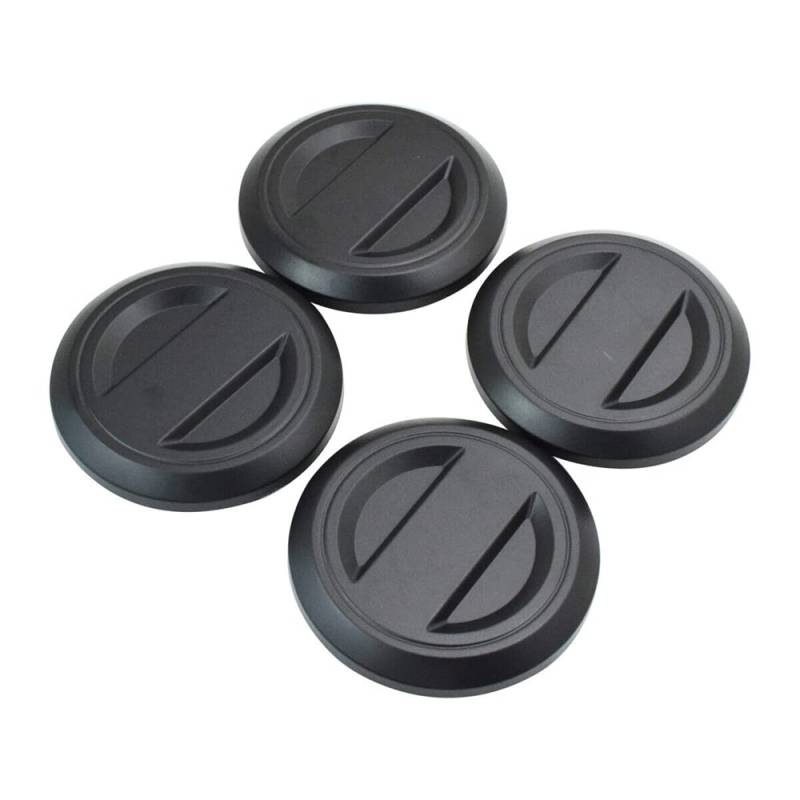 4 x Radnabenkappen, Mittelkappen, Schwarze Mittelkappe für Polaris RZR 1000 XP Turbo, Ersatzteilnummern: 1522872-655 von Generic