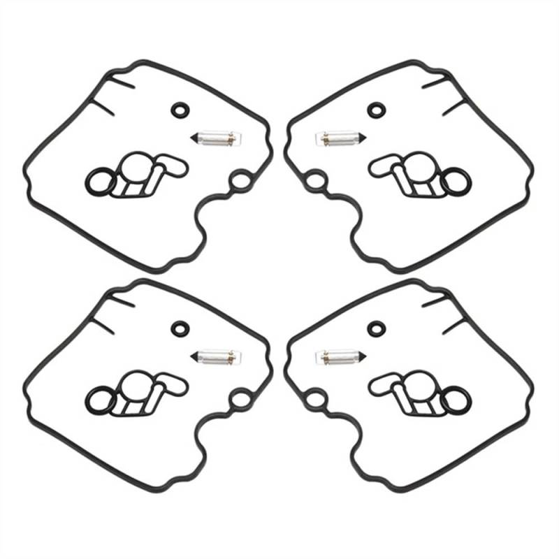 4sets Motorräder Vergaser Reparatur Kit for XJ600NN XJ 600 XJ600 4BR 4LX Schwimmende Dichtung von Generic