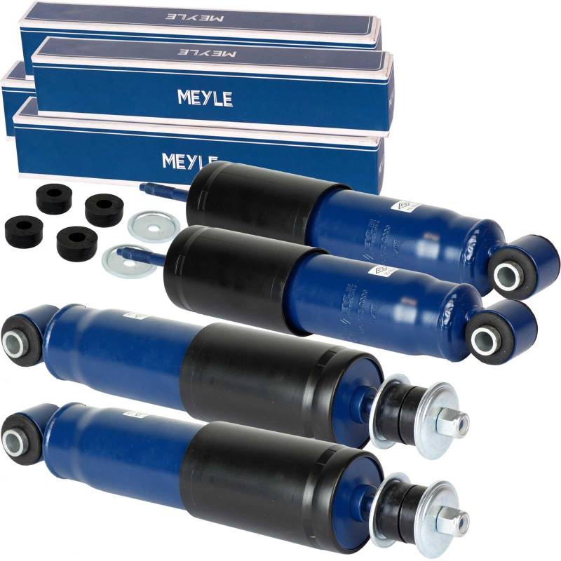 4x MEYLE Gasdruck Stoßdämpfer vorne + hinten für T4 Bus Transporter MUTLIVAN von Generic