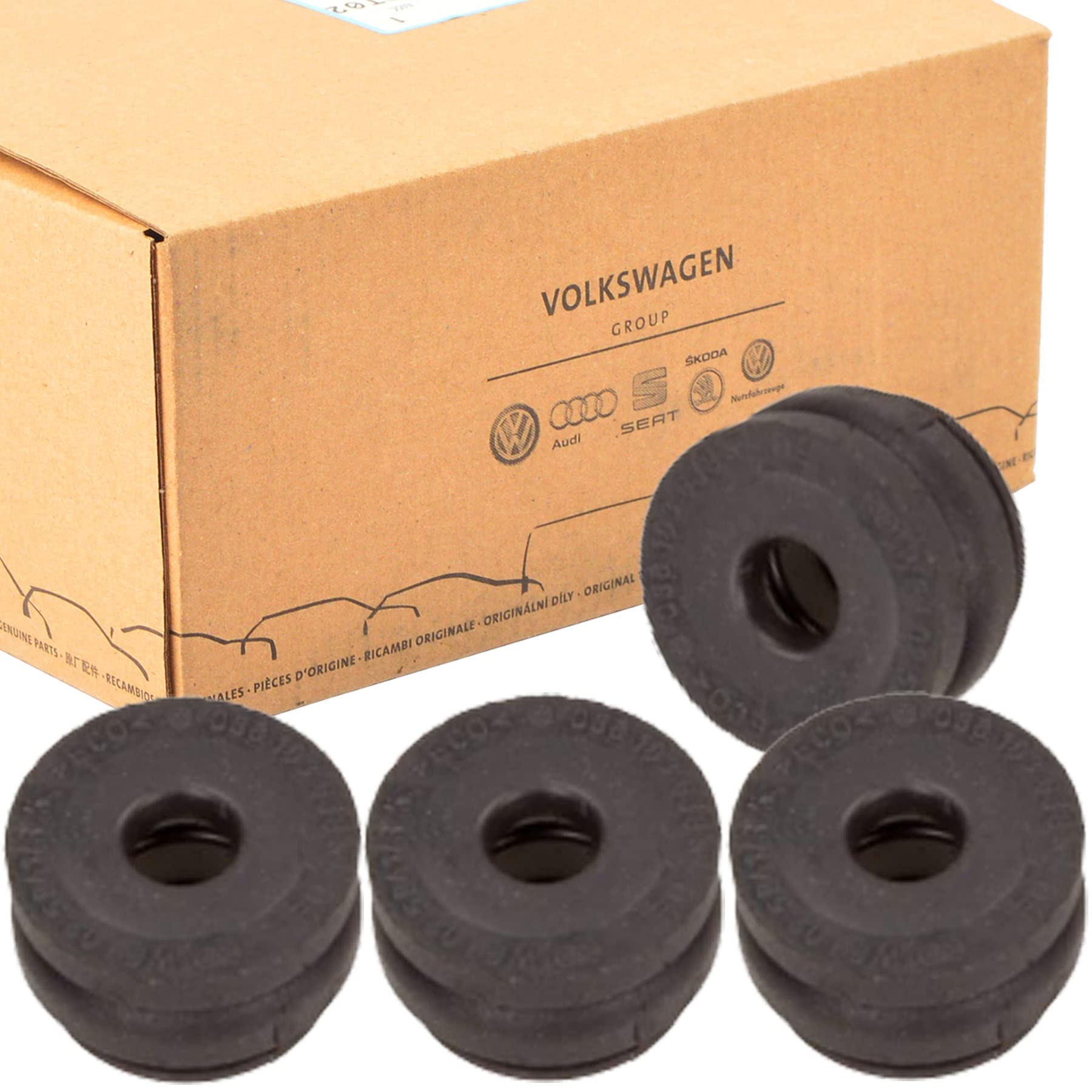 4x ORIGINAL V 038103638K Motorabdeckung Tülle für AUDI A3 A4 A6 GOLF 4 PASSAT 1 Set 4x ORIGINAL V 038103638K Motorabdeckung Tülle für AUDI A3 A4 A6 GOLF 4 PASSAT 1 Set von Generic