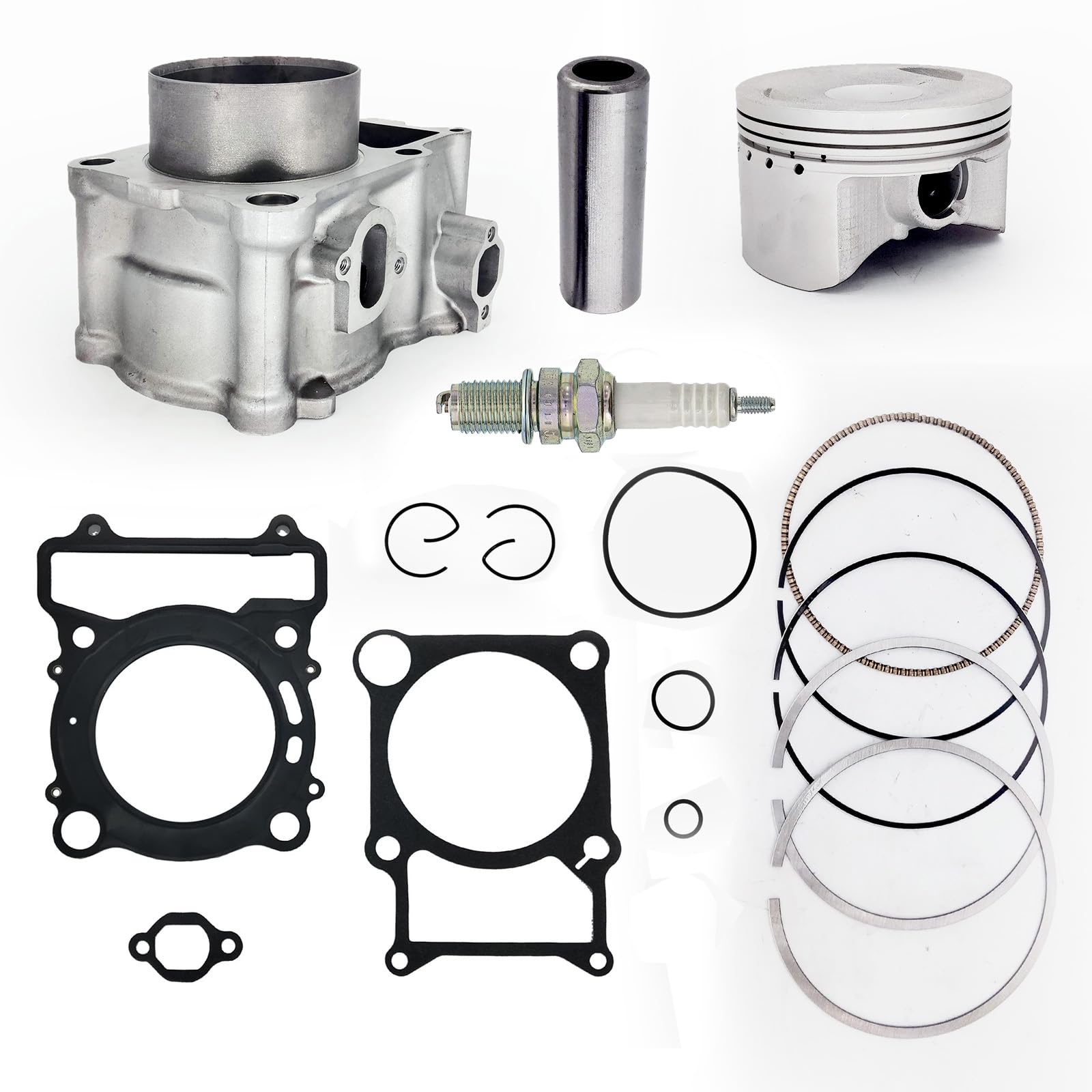 84.5mm Big Bore Zylinder Kit Ersatz für 2000-2006 Yamaha Kodiak 400 Grizzly 400 2007-2008 2007-2008 Replace 5GH-11310-00-00 5GH-11631-00-00 84.5mm Big Bore Zylinder Kit Ersatz für 2000-2006 Yamaha Kodiak 400 Grizzly 400 2007-2008 2007-2008 Replace 5GH-11310-00-00 5GH-11631-00-00 von Generic